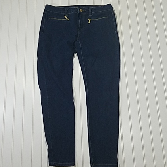 Michael Kors Denim - Michael Kors Skinny Jean's Zipper Front Pockets 8